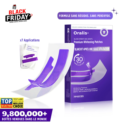 Oralis® – Patchs Premium de Blanchiment Dentaire