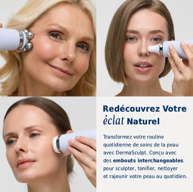 DermaSculpt™ 5en1 – Soin du Visage Professionnel à Domicile