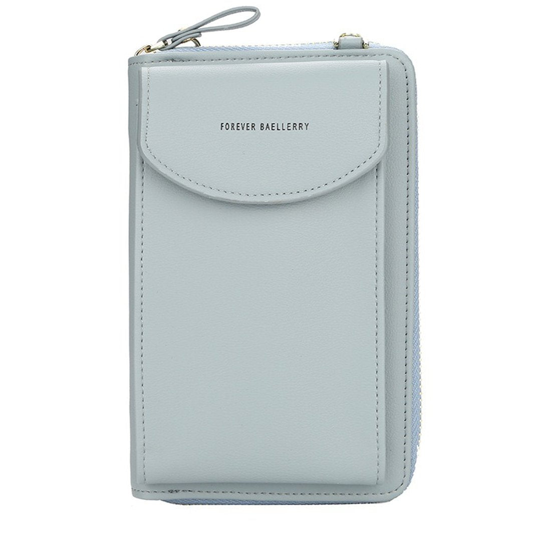 Portefeuille avec pochette pour téléphone