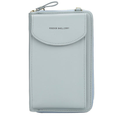 Portefeuille avec pochette pour téléphone