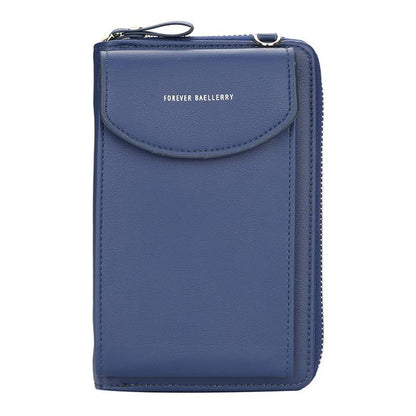 Portefeuille avec pochette pour téléphone