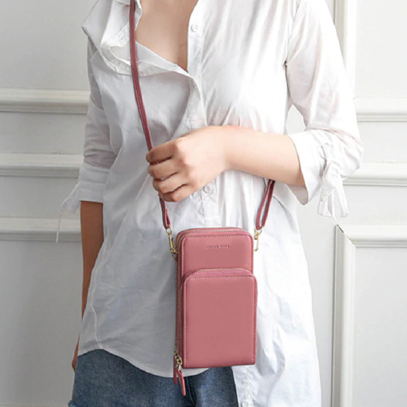 Portefeuille Maxi - Avec Pochette Tactile Pour Téléphone