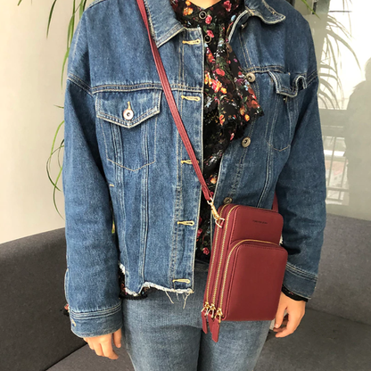 Portefeuille Maxi - Avec Pochette Tactile Pour Téléphone