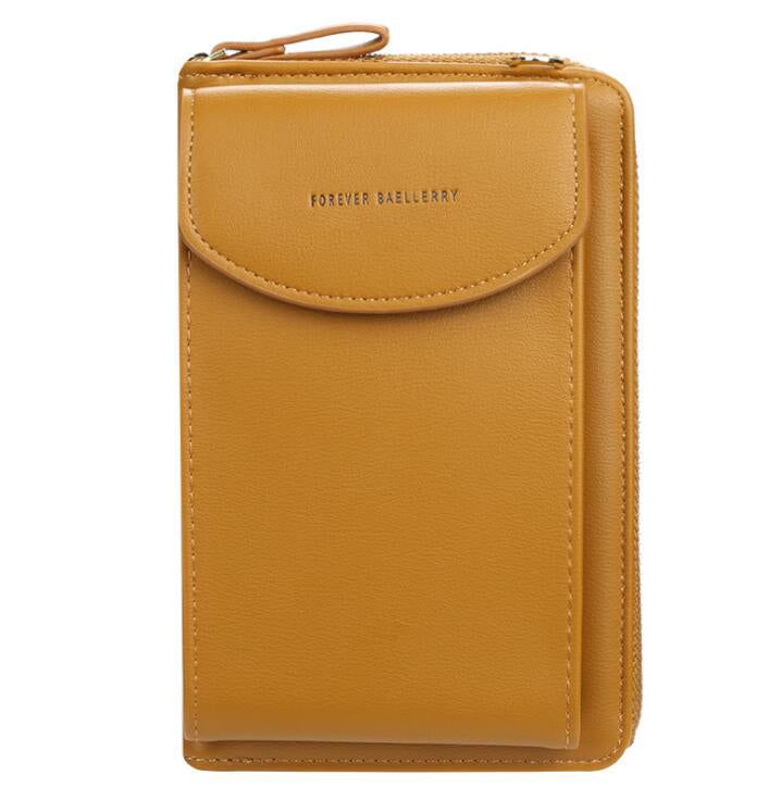Portefeuille avec pochette pour téléphone