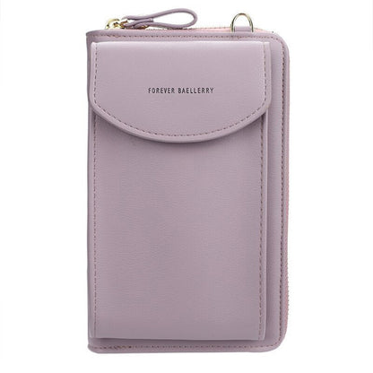 Portefeuille avec pochette pour téléphone